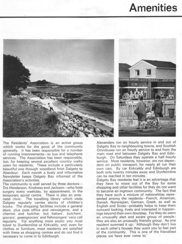 Welcome to Dalgety Bay, 1970